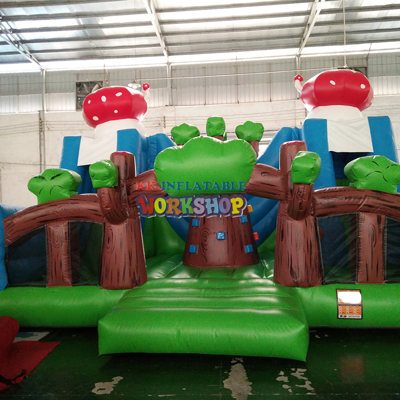 inflatable dry playground