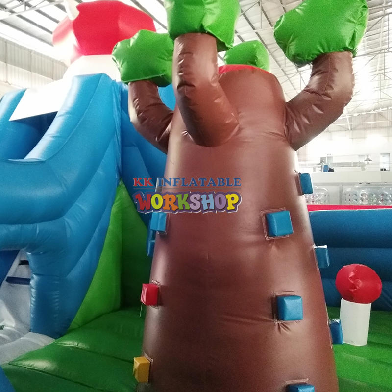 Inflatable Amusement Park Equipment Mushroom Inflatable Slide Playground