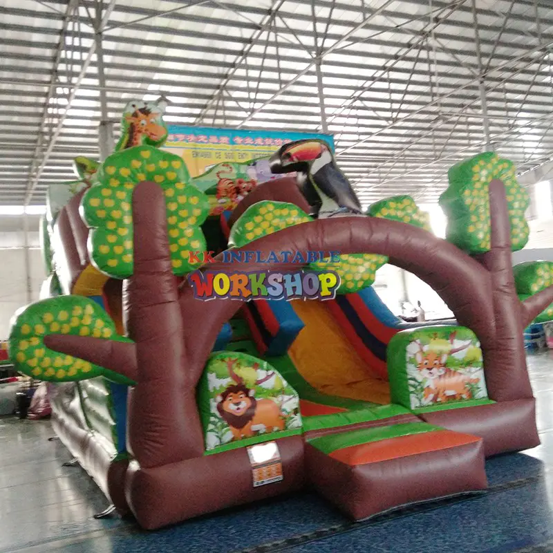 portable inflatable play center supplier for amusement park KK INFLATABLE