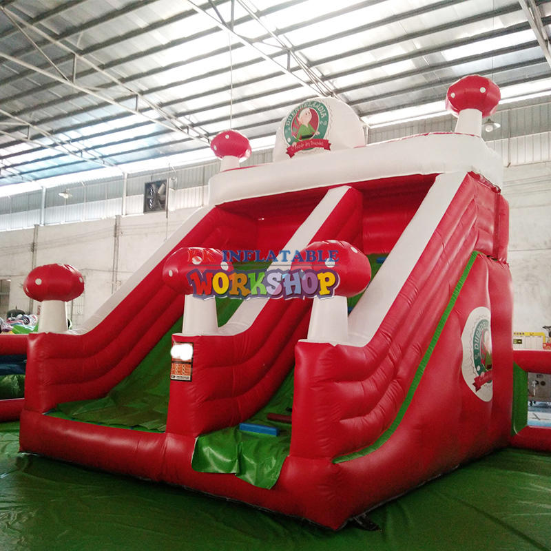 inflatable bounce with slide