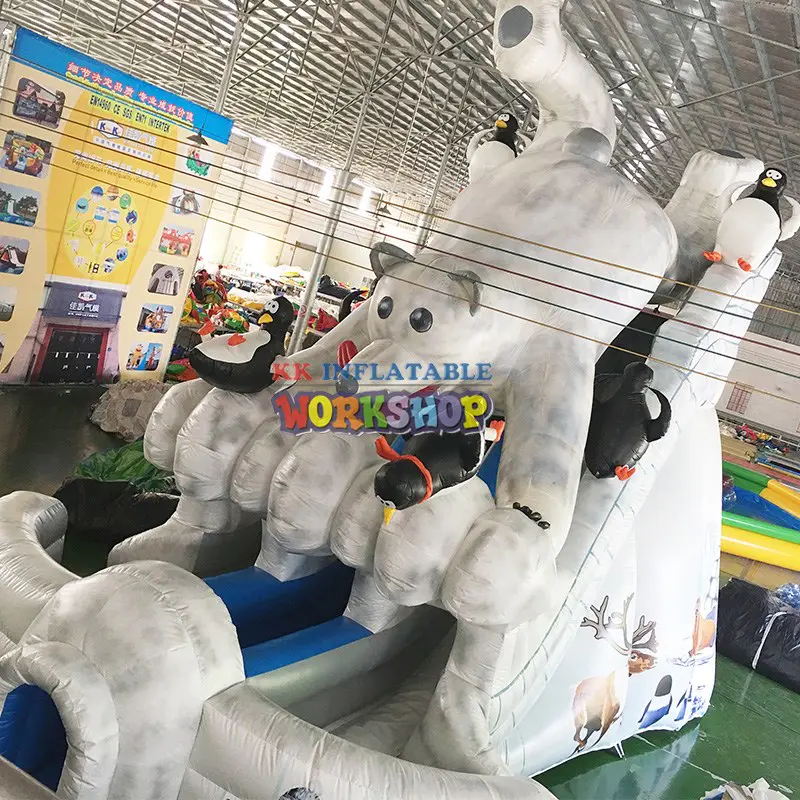 KK INFLATABLE commercial inflatable playground combo for kids