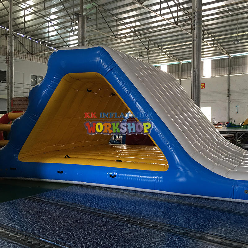 Outdoor Inflatable Commercial Water Park, Frame Pool Inflatable Floating Water Splash Park For Commercial Grade Used