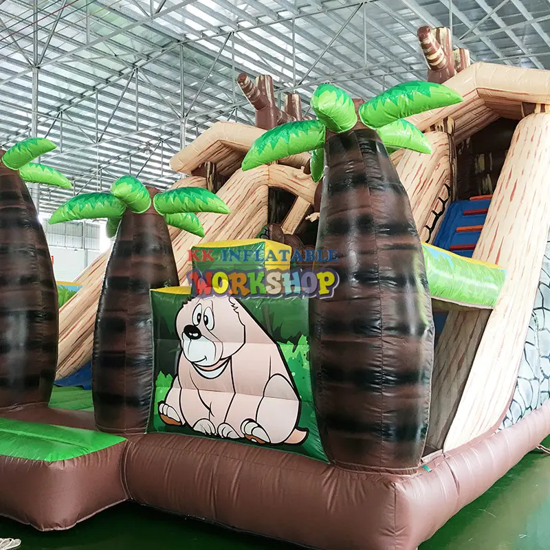 large slide pool indoor inflatables supplier for party KK INFLATABLE