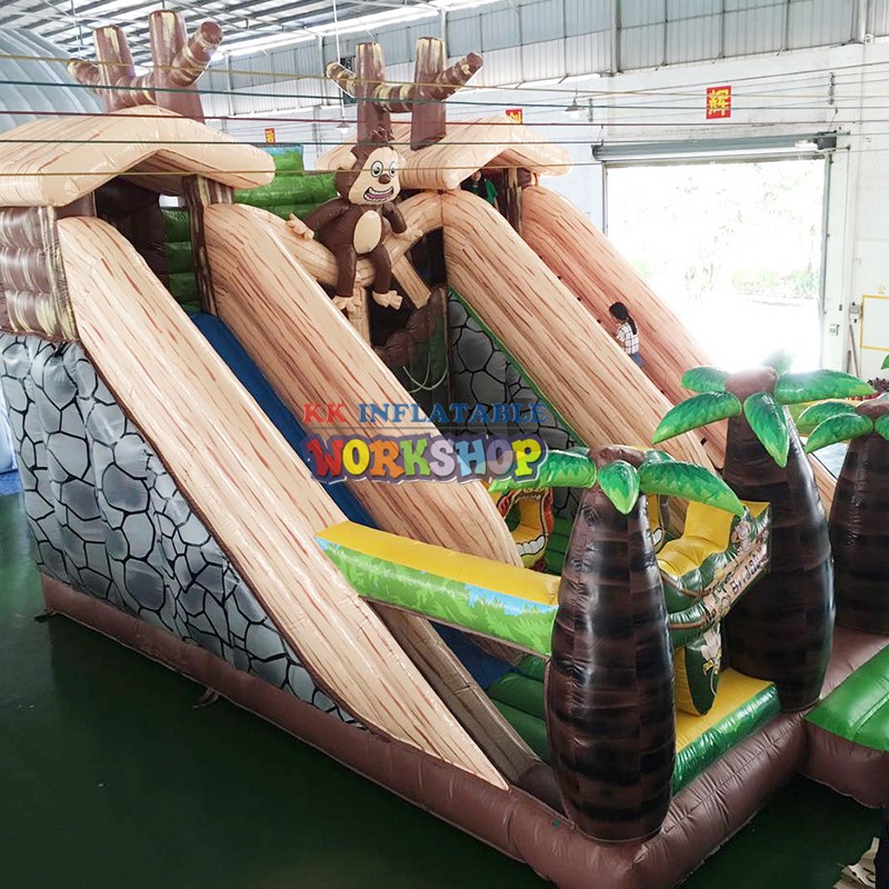 KK INFLATABLE customized bouncy slide manufacturer for paradise-2