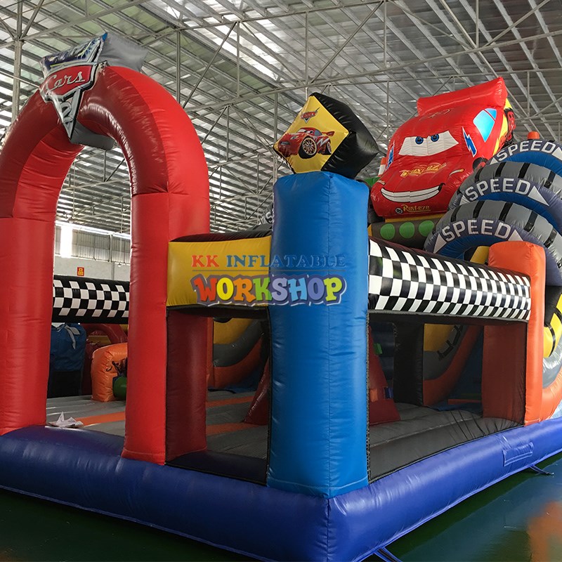 KK INFLATABLE attractive water obstacle course good quality for racing game-3