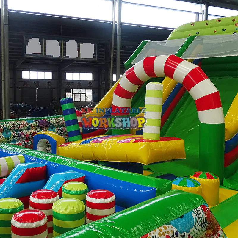 Affordable Price Circus Bouncy Slide Party Entertainment Inflatable Circus Slides