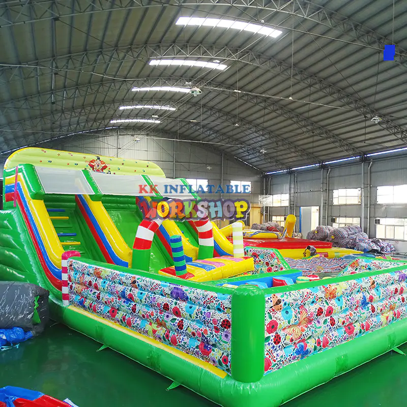 Affordable Price Circus Bouncy Slide Party Entertainment Inflatable Circus Slides