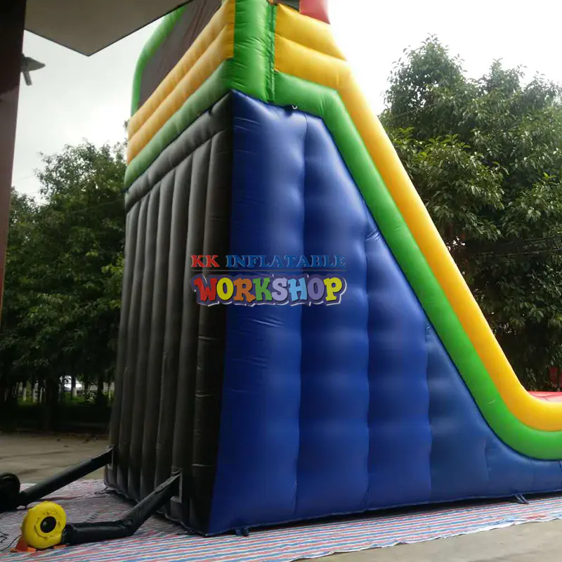 Inflatable Jumper With Slide Inflatable Jumping Castle Slide Inflatable Rainbow Slide for Kids And Adults