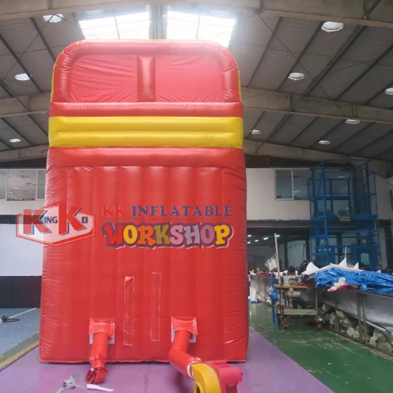 PVC inflatable water slides for adults jump bed for exhibition KK INFLATABLE