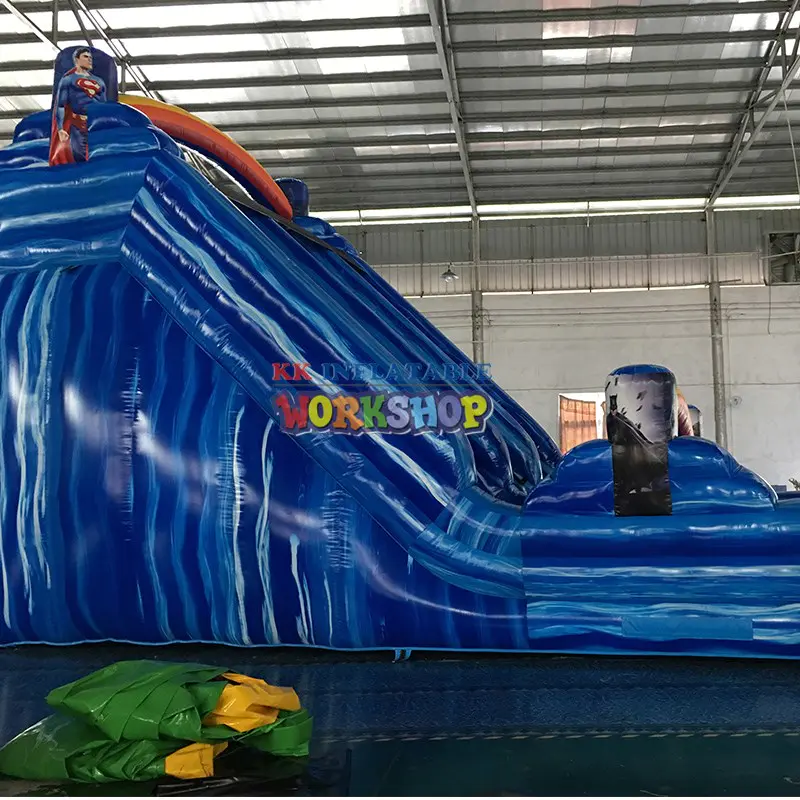 tarpaulin inflatable playground castle for amusement park KK INFLATABLE