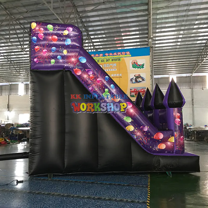 Used Inflatable Castle Slide PVC Air Balloon Full Digital Printing Baby Slide Inflatable Dry Slide