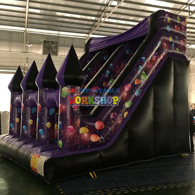 Attractive Air Balloon Printing Party Jumper Inflatable slide, Lovely Inflatable Super Slide