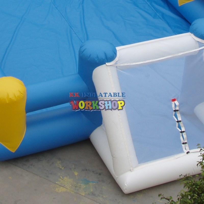 portable inflatable playground tarpaulin colorful for playground