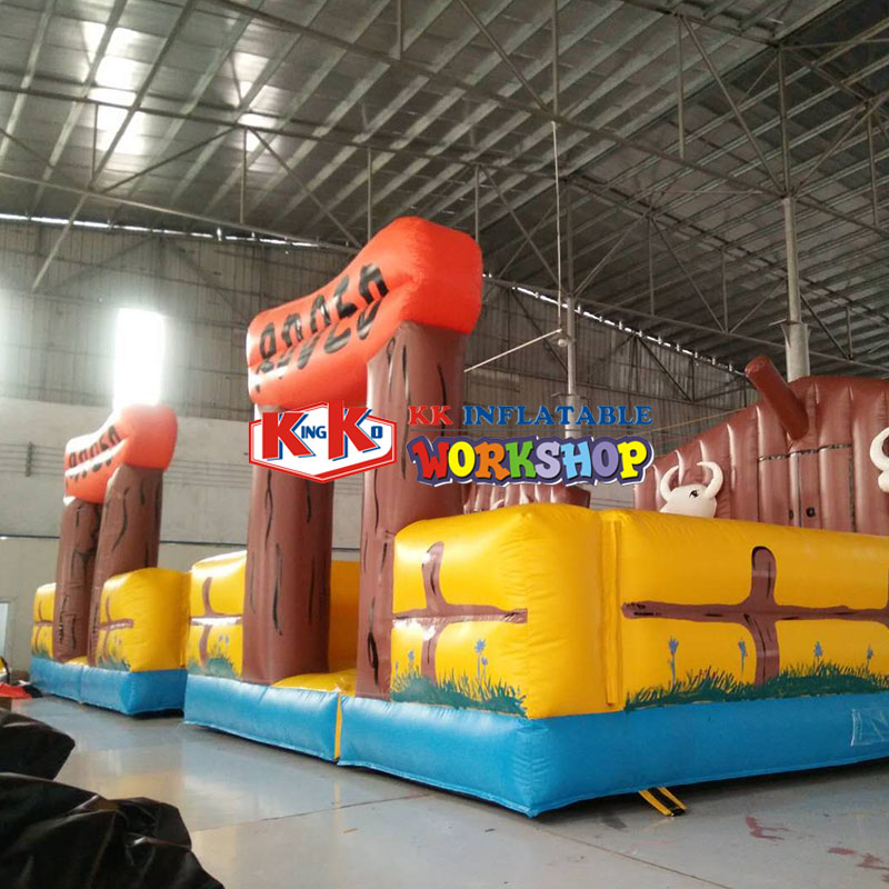 KK INFLATABLE pvc kids climbing wall manufacturer for paradise-3