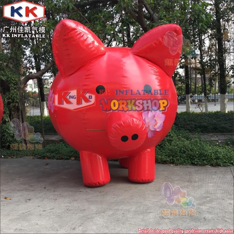 Inflatable Pig  Model for Advertising