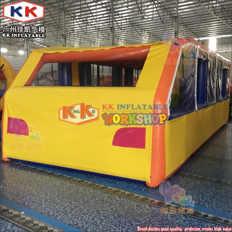 Inflatable school bus bounce house inflatable bus model