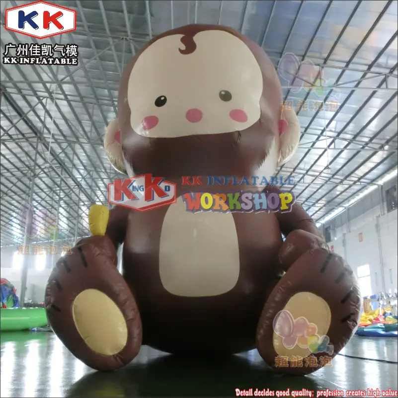inflatable monkey cartoon model