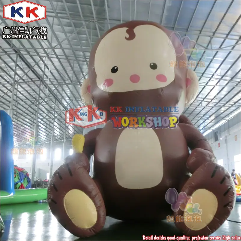 inflatable monkey cartoon model
