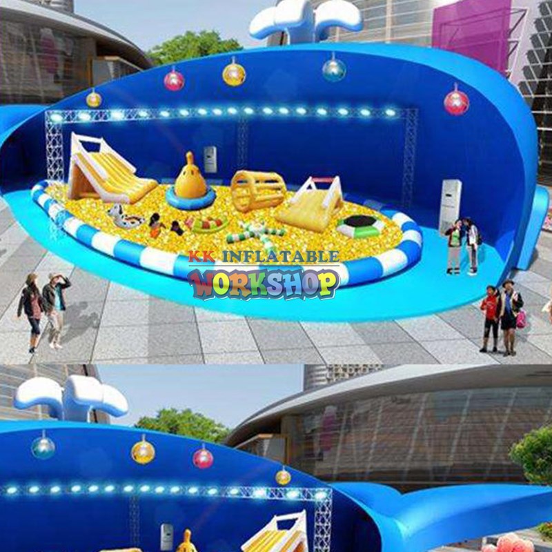 KK INFLATABLE quality inflatable bounce house various styles for playground-3