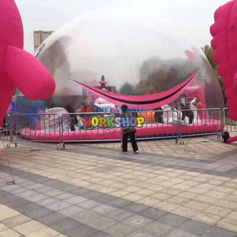 giant inflatable Transparent castle