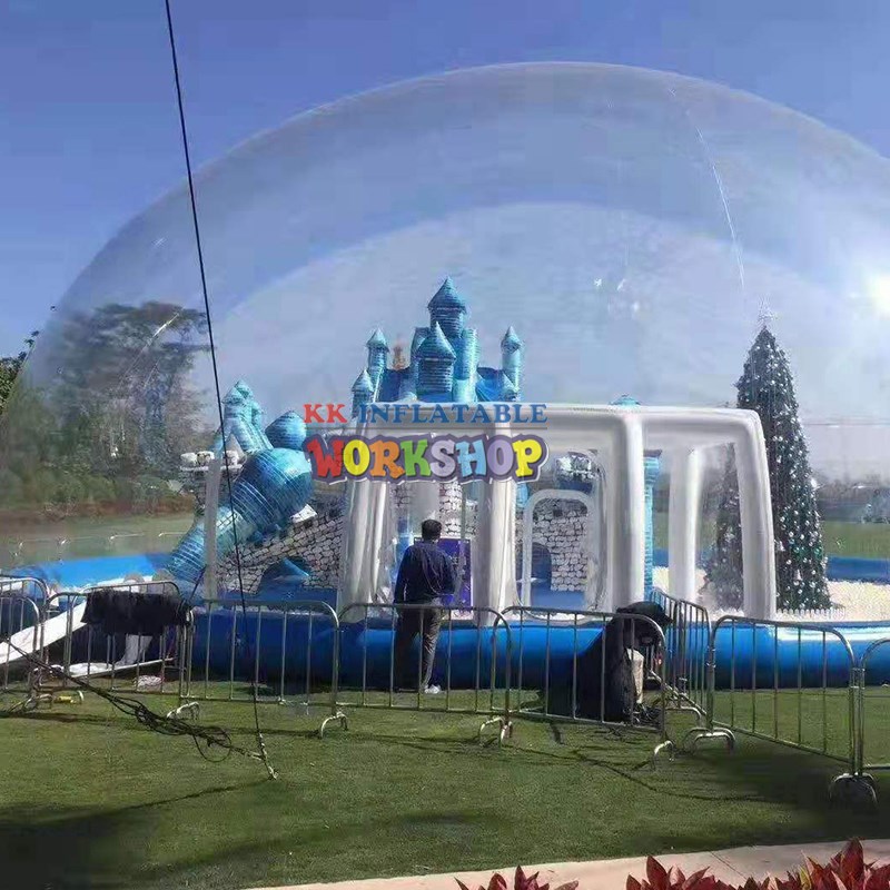 commercial inflatable bounce house slide pool manufacturer for kids-2