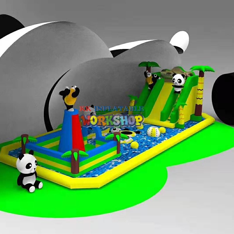 portable inflatable bounce house pvc various styles for party-2