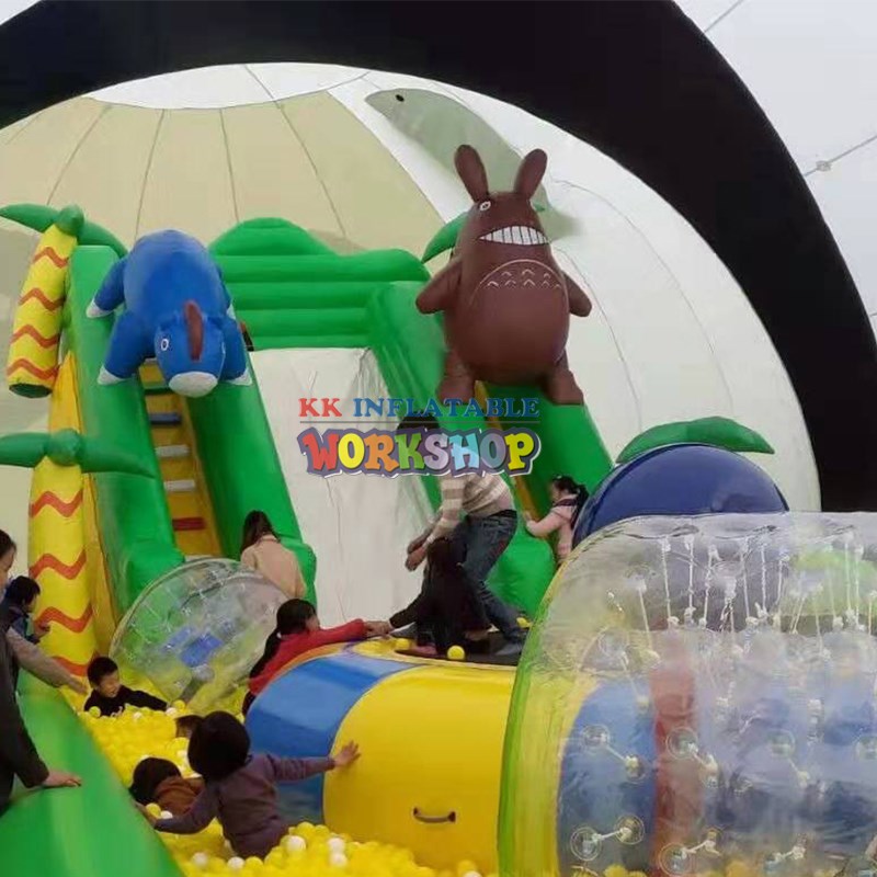 portable inflatable bounce house pvc various styles for party-3