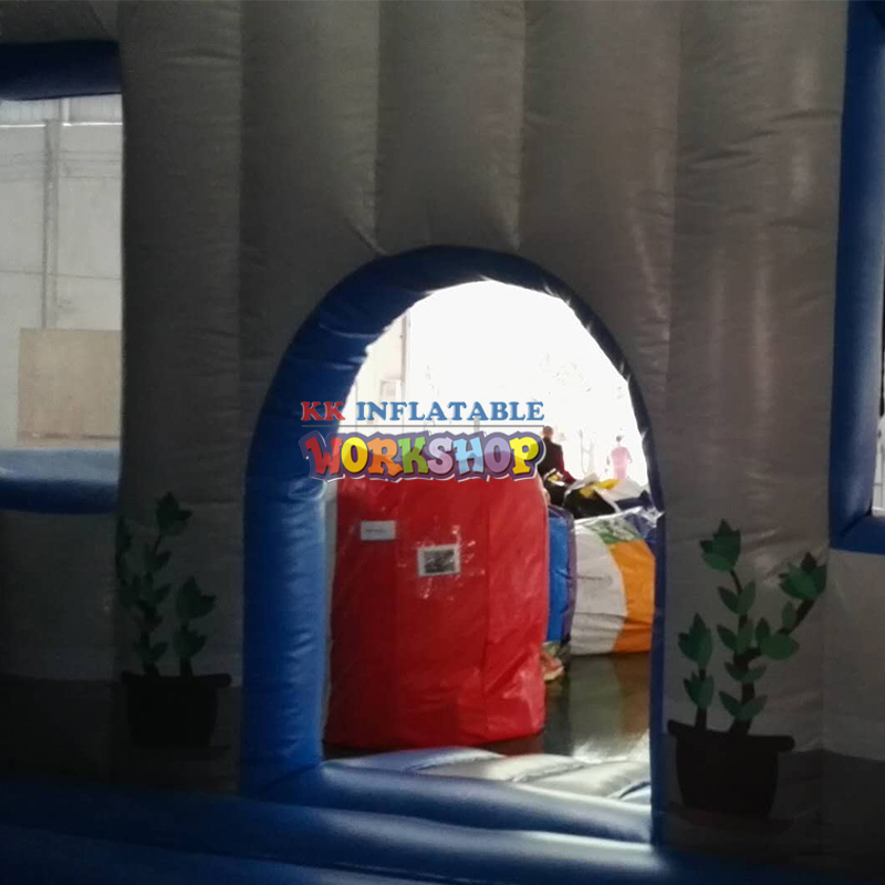 Inflatable Spray painting Cartoon Bouncer Amusement park