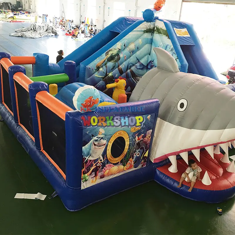 KK INFLATABLE pvc inflatable playground supplier for amusement park