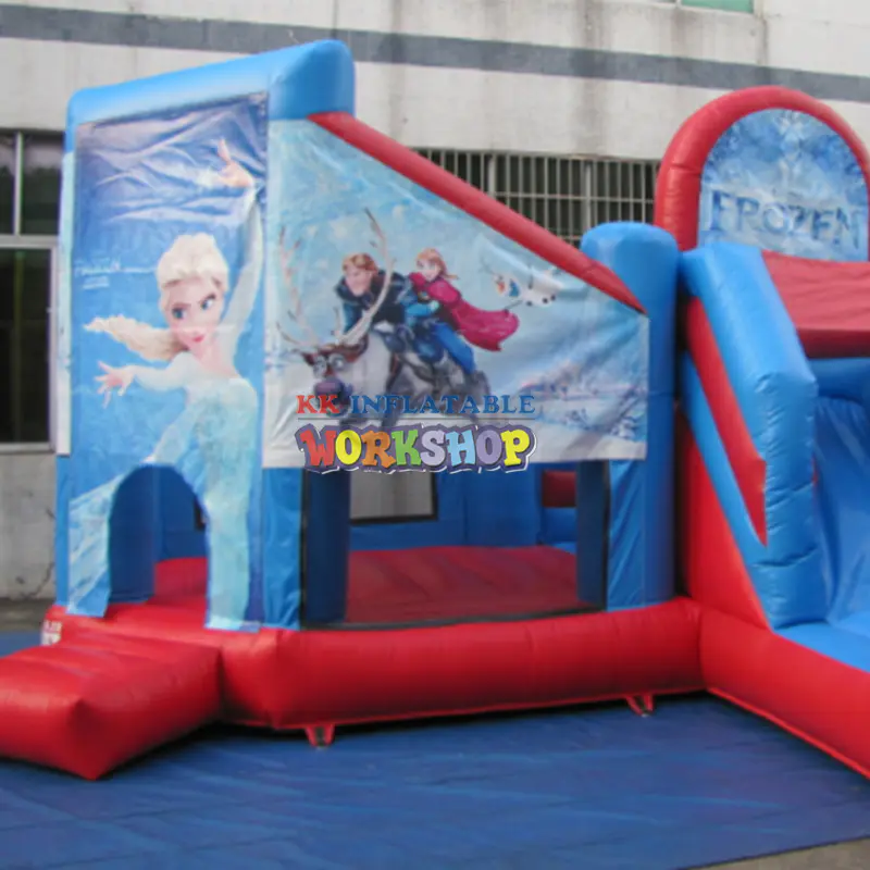 5x5m inflatable combo bounce house bouncer slide Jump & Splash Combo Castle Bounce House