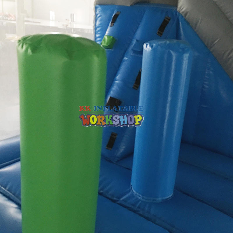 3 In 1 Big Dragon Bounce House Slide Combo , Dinosaur Jumping Bounce House