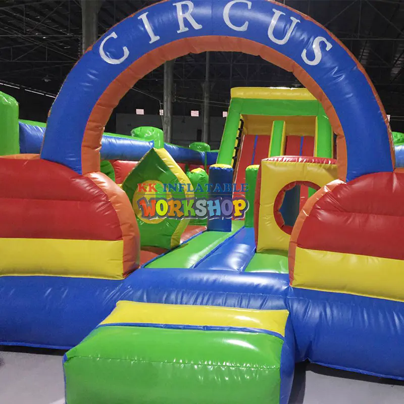 8mL Commercial Circus Inflatable Castle Bouncer Bouncy Playground Fun City