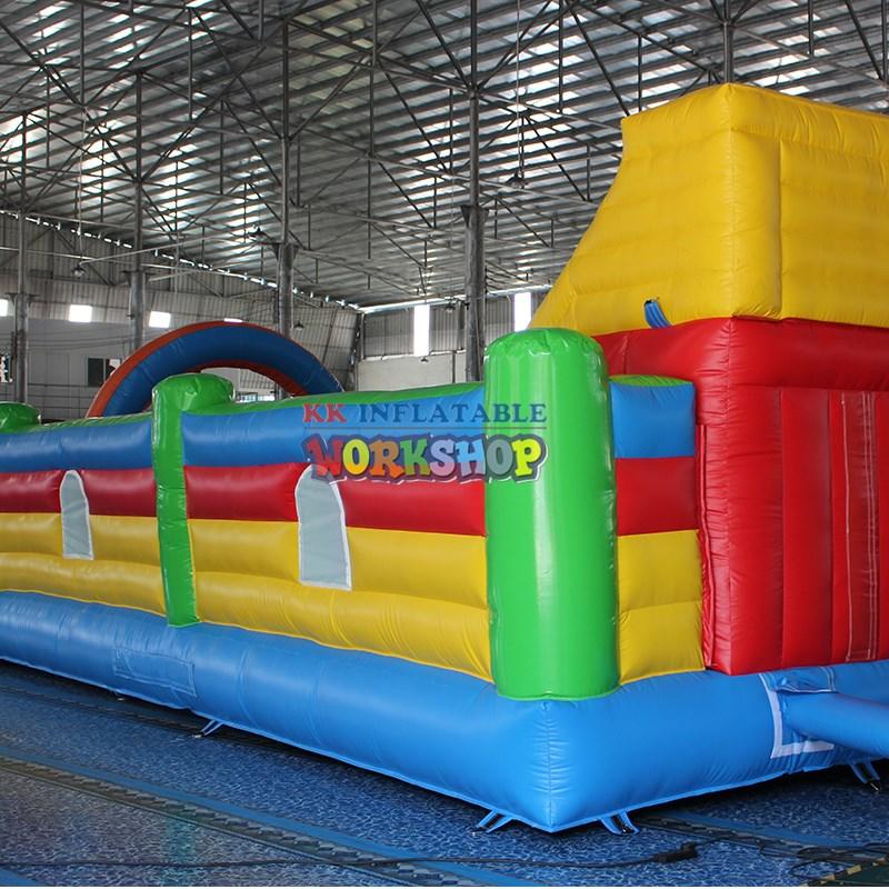 PVC inflatable slide various styles for swimming pool KK INFLATABLE