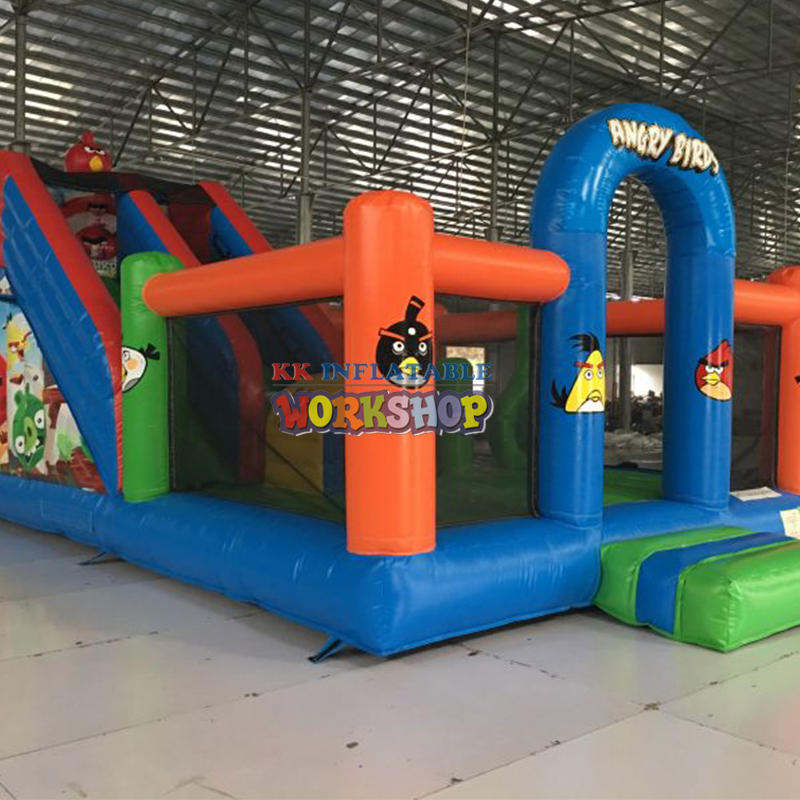 inflatable bounce house and slide combo design