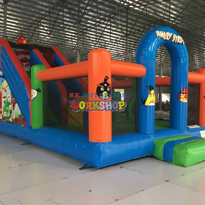 inflatable bounce house and slide combo design