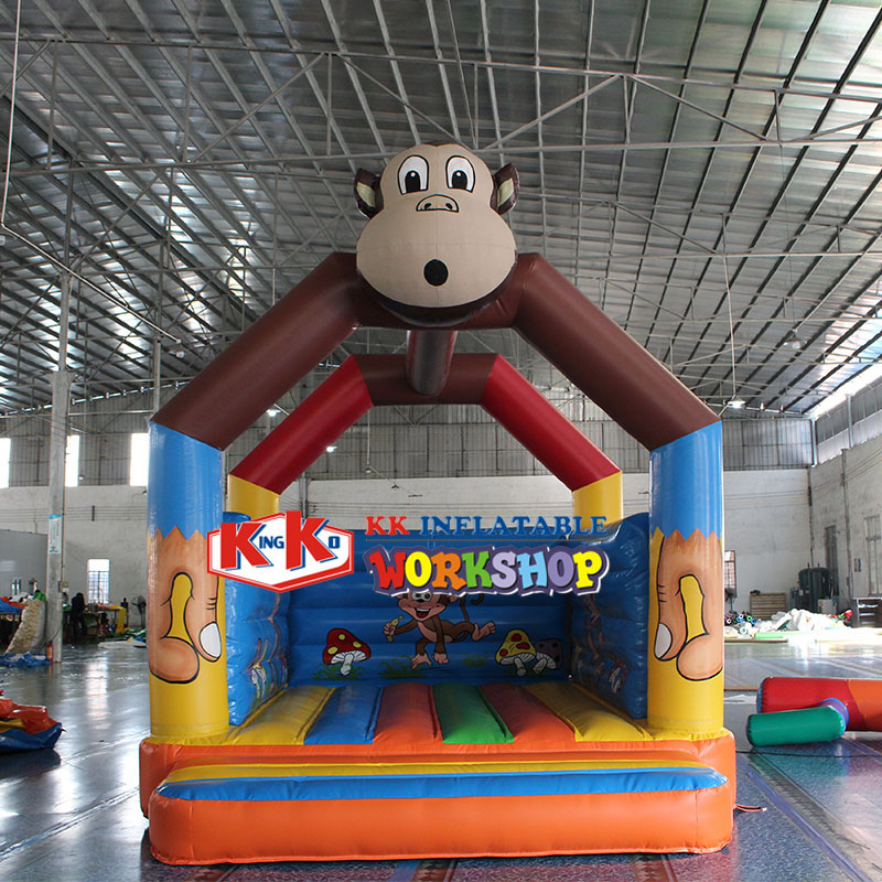 Children's bouncing bed inflatable bouncing cartoon type