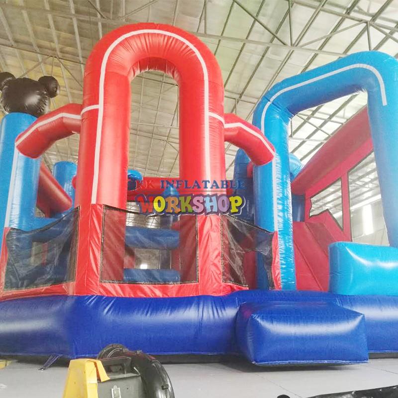 combo indoor inflatables trampolines for playground KK INFLATABLE