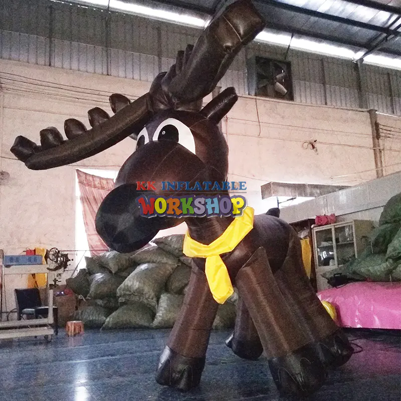 Christmas inflatable elk deek for sale