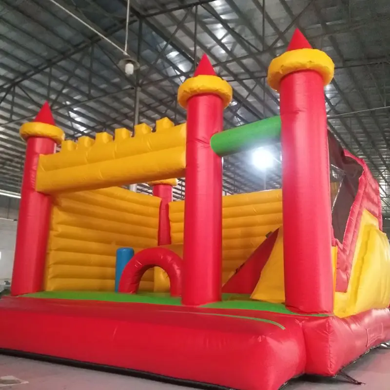 Rent Small Commercial Inflatable Combo, Jumping Bouncy Castle With Slide Hire