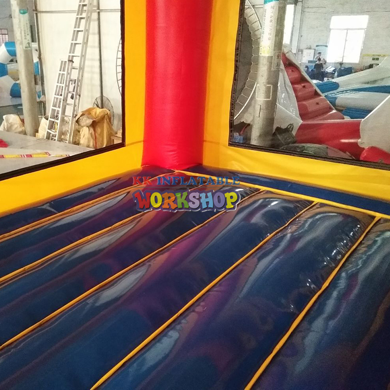 Children's playground inflatable slide trampoline combination play