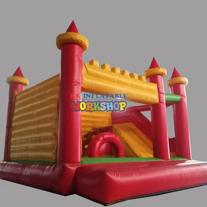 animated cartoon inflatable castle manufacturer for children KK INFLATABLE