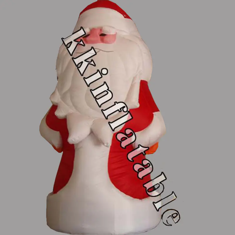 Christmas holiday decorations giant inflatable Santa Claus