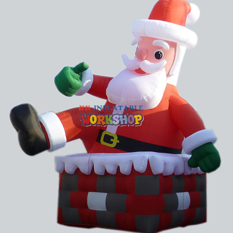 giant outdoor christmas decoration inflatable santa claus