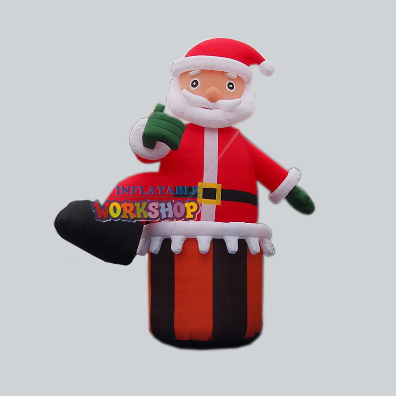 giant inflatable Santa Claus for Christmas