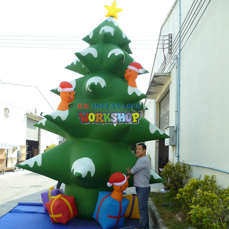 Giant inflatable Christmas Tree, Inflatable Xmas Tree With LED Lights For Holiday Decoration