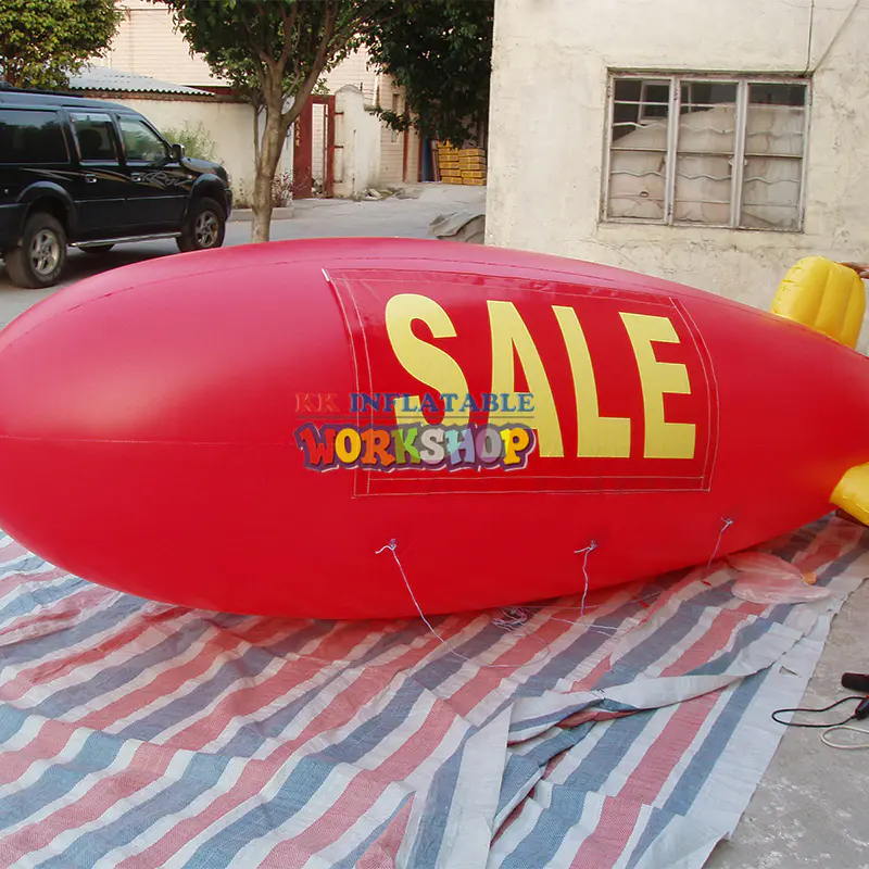 Inflatable Airship with Different Logos