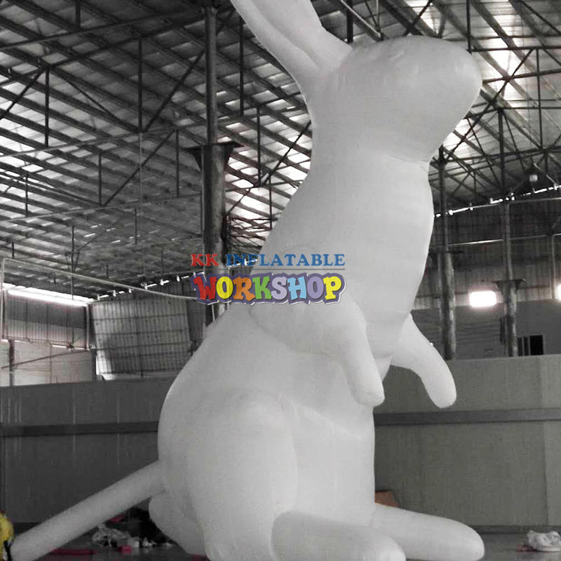 Popular outdoor white giant inflatable rabbit