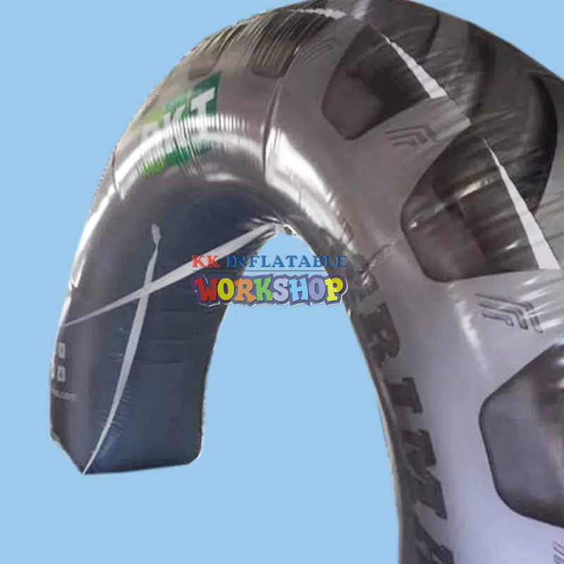 tire shaped inflatable advertising arches