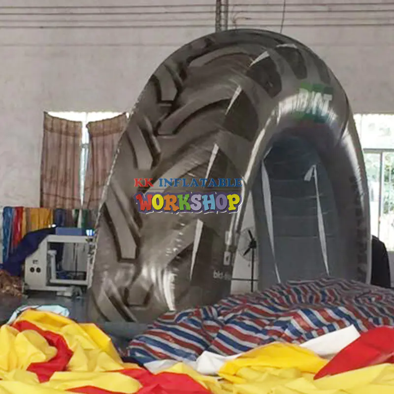 tire shaped inflatable advertising arches