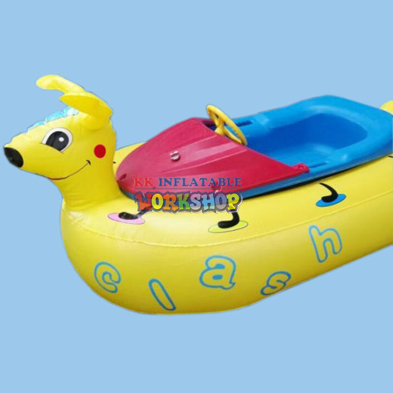 pvc inflatable canoe floating for sports games KK INFLATABLE